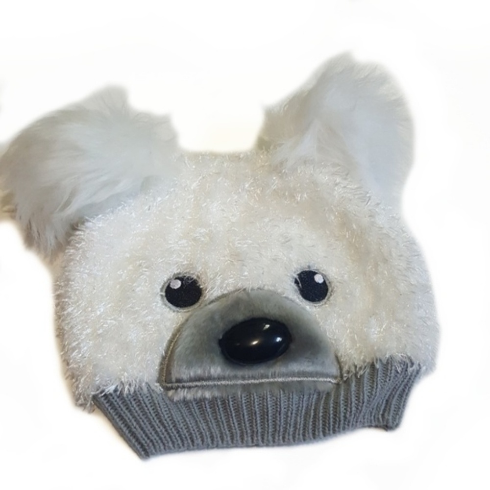 Baby Koala Pom Pom Beanie Hat-0-6M